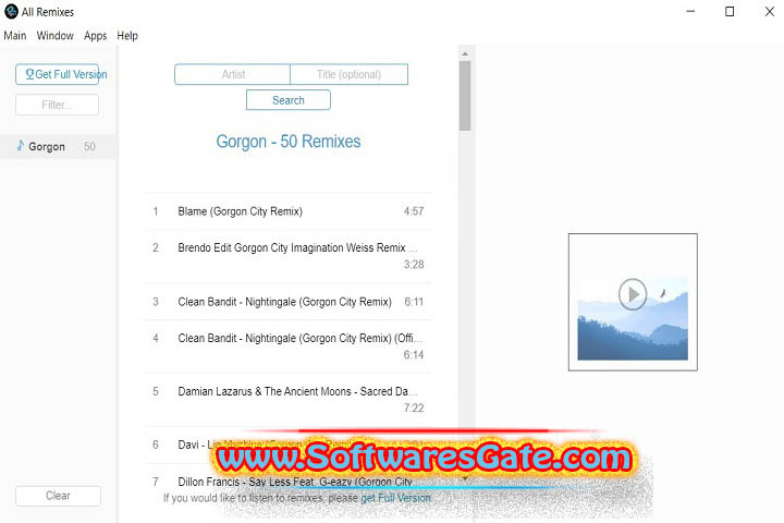 All Remixes 1.3.8 Software All Remixes 1.3.8 Software