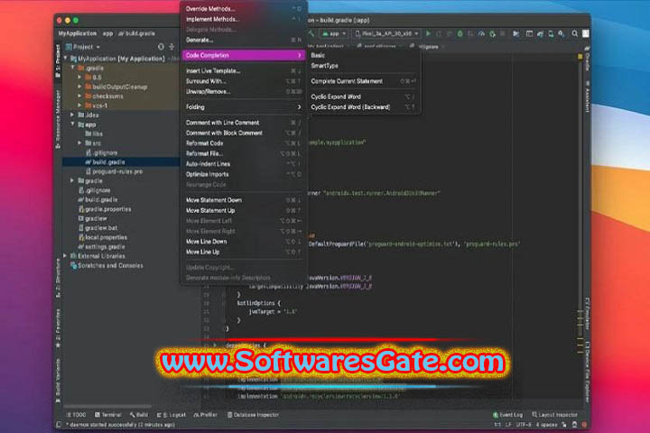 Android Studio : Version 2024.1.1.13 (Software)