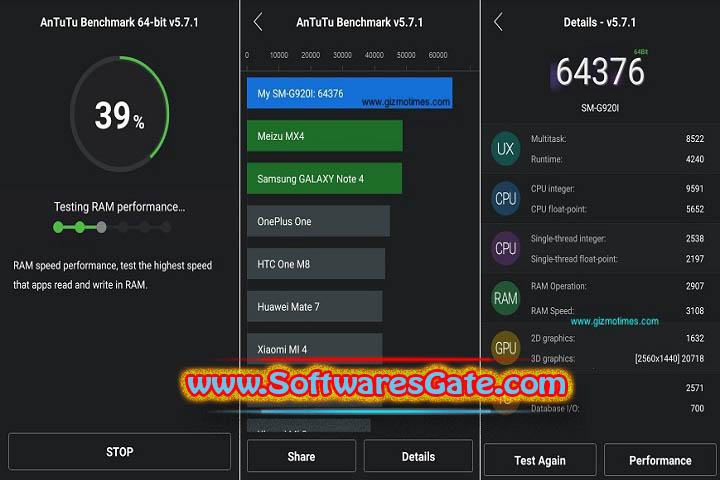 Antutu Benchmark : Version 1.0 (Software) Antutu Benchmark : Version 1.0 (Software)