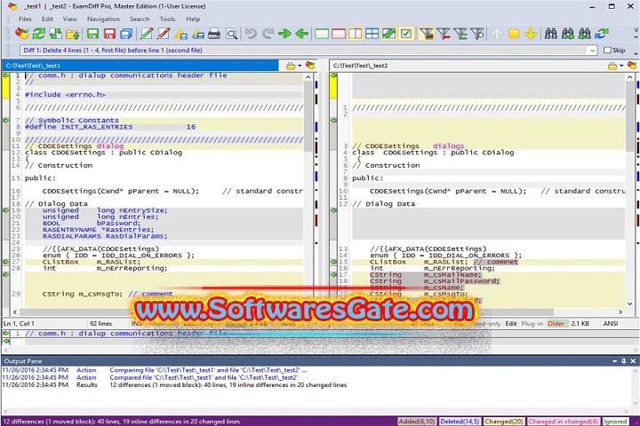 ExamDiff Pro Master Edition - 15.0.1.10 (x64) 