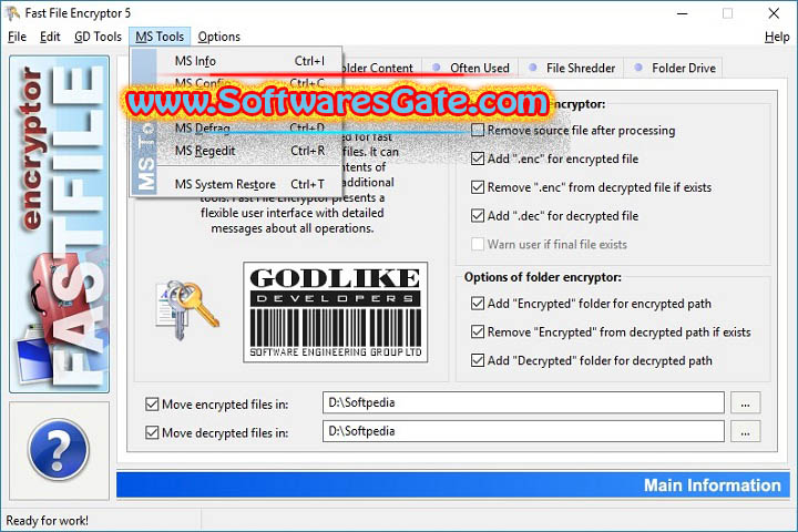 Fast File Encryptor 12.3 Software Fast File Encryptor 12.3 Software