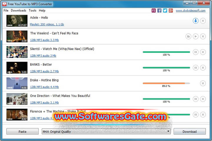 Free YouTube To MP3 Converter 4.4.10.808 Premium Software