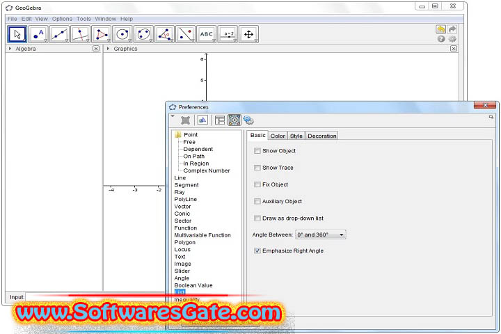 GeoGebra Calculator 6.0.851.0
