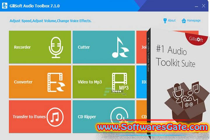 GiliSoft Audio Toolbox Suite 12.3 Software GiliSoft Audio Toolbox Suite 12.3 Software