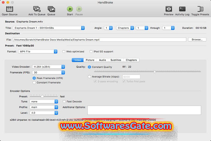 HandBrake 1.8.2 Software HandBrake 1.8.2 Software