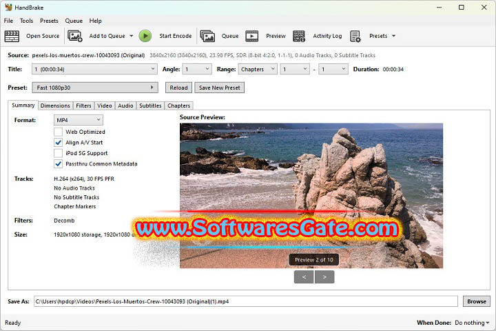 HandBrake 1.8.2 Software HandBrake 1.8.2 Software