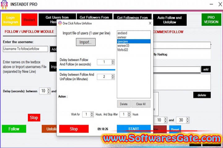 InstaBot Pro 7.0.5 Software