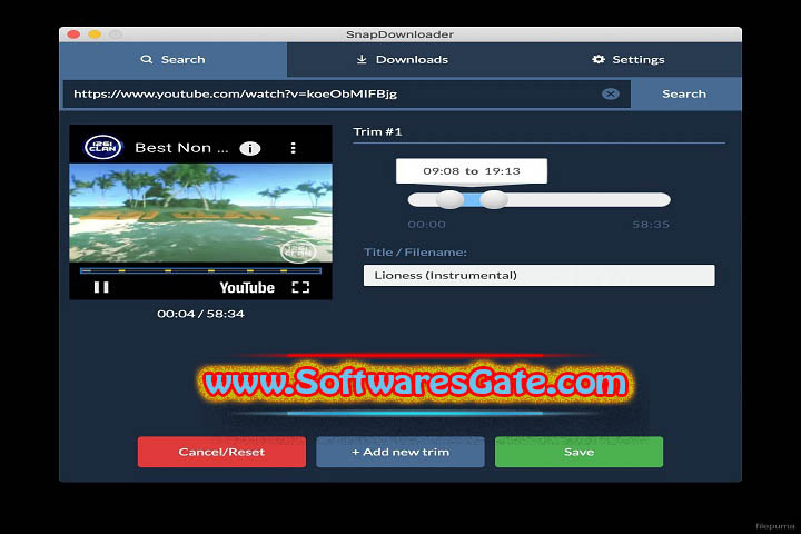 SnapDownloader 1.15.7 Software SnapDownloader 1.15.7 Software