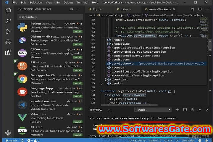 Visual Studio Code (x64) 1.92.1 Software