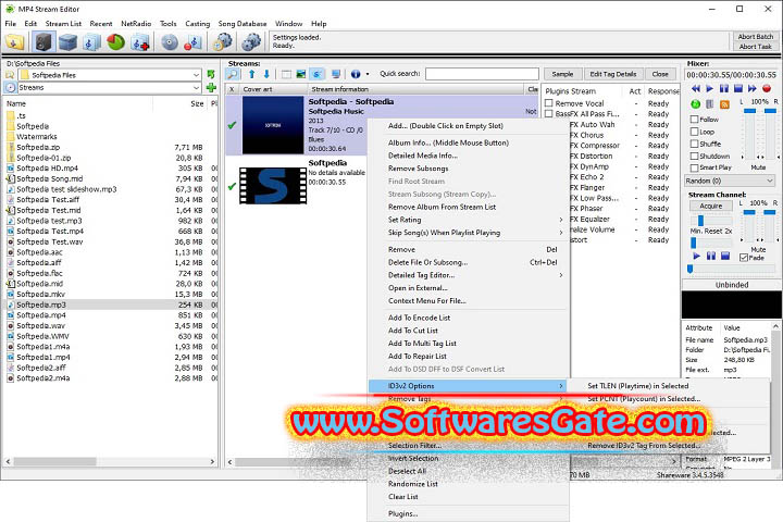 3delite MP4 Stream Editor : Version 3.4.5.4140 (x64) (Software) 3delite MP4 Stream Editor : Version 3.4.5.4140 (x64) (Software)