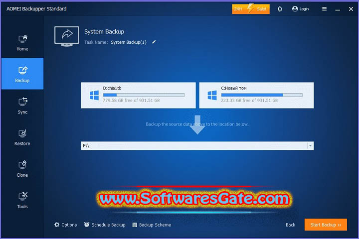 AOMEI Backupper : Version 7.4.0 (Software)