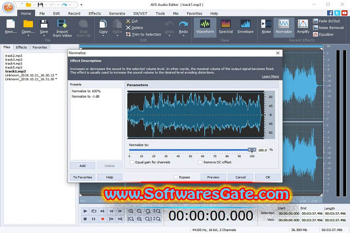 AVS Audio Editor : Version 10.5.2.579 (Software)