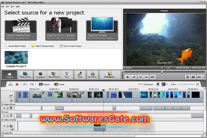 AVS Video Editor : Version 10.0.2.422 (Software) AVS Video Editor : Version 10.0.2.422 (Software)