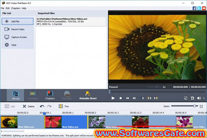 AVS Video ReMaker : Version 7.0.2.283 (Software)