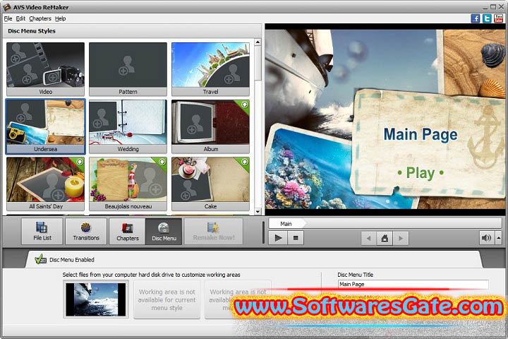 AVS Video ReMaker : Version 7.0.2.283 (Software)