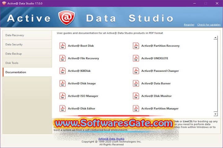 Active Data Studio : Version 24.1.1 (Software) Active Data Studio : Version 24.1.1 (Software)