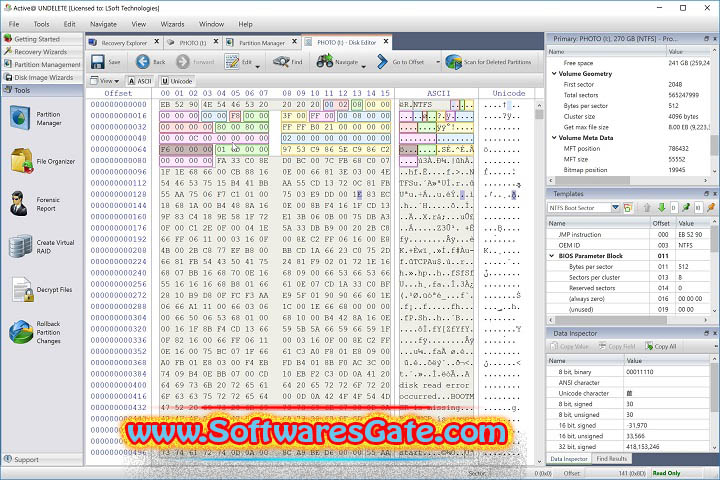Active@ Disk Editor : Version 24.0.25.0 (Software)