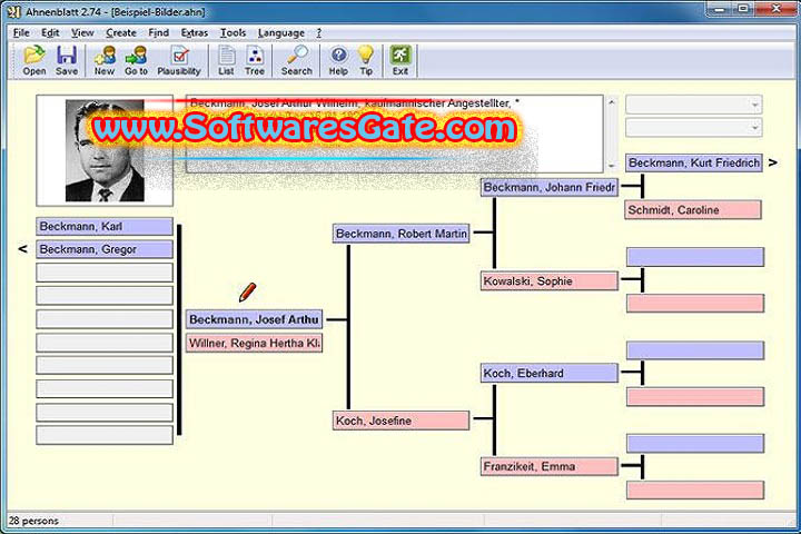 Ahnenblatt : Version 4.12.1 (Software) Ahnenblatt : Version 4.12.1 (Software)