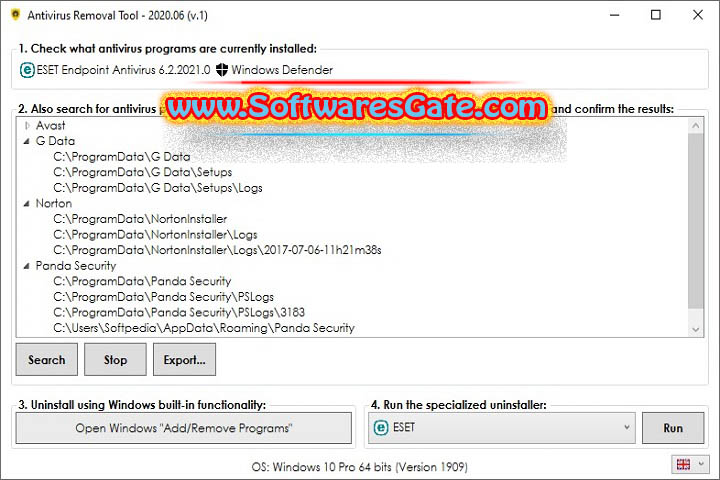 Antivirus Removal Tool : Version 2024.09 (Latest Software) Antivirus Removal Tool : Version 2024.09 (Latest Software)