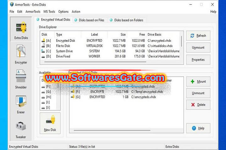 ArmorTools Home : Version 24.8.1 (Software) ArmorTools Home : Version 24.8.1 (Software)