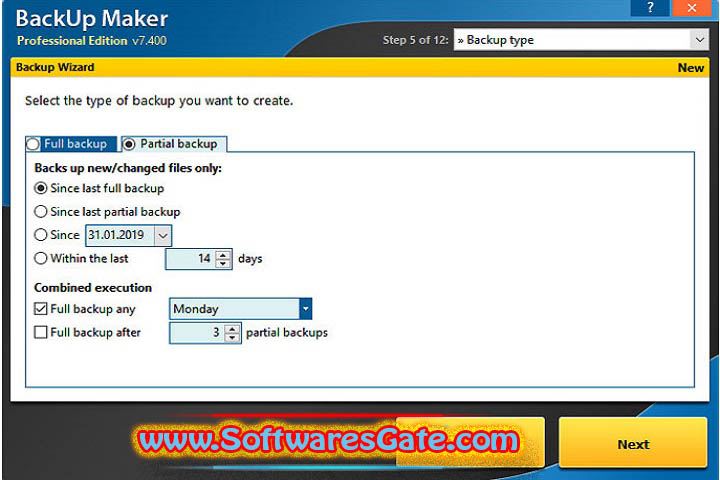 BackUp Maker Professional : Version 8.308 (Software)