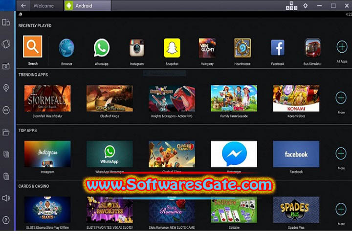 BlueStacks : Version 5.21.501.1013 (Software) BlueStacks : Version 5.21.501.1013 (Software)