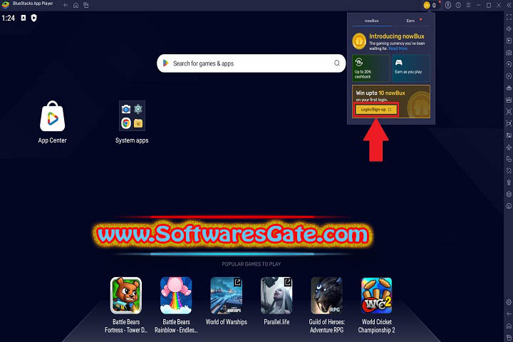 BlueStacks : Version 5.21.501.1013 (Software) BlueStacks : Version 5.21.501.1013 (Software)