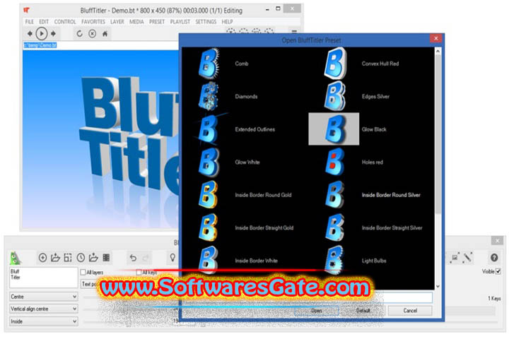 BluffTitler : Version 16.6.0.5 (x64) (Software) BluffTitler : Version 16.6.0.5 (x64) (Software)