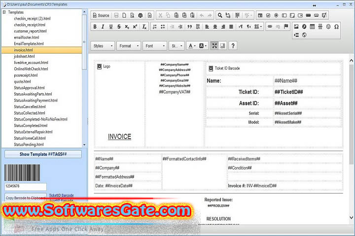 Computer Repair Shop Software : Version 2.21.24214.1 (Software)