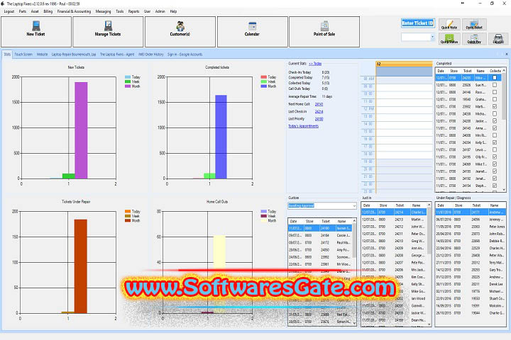 Computer Repair Shop Software : Version 2.21.24214.1 (Software)