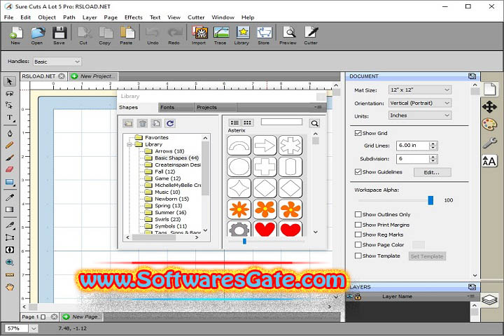 Craft Edge Sure Cuts A Lot Pro : Version 6.059 (Software)