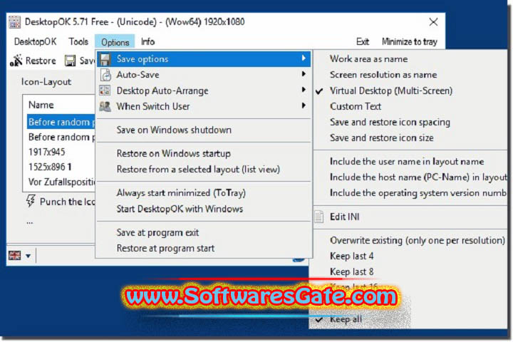 DesktopOK Installer (x64) (Software)