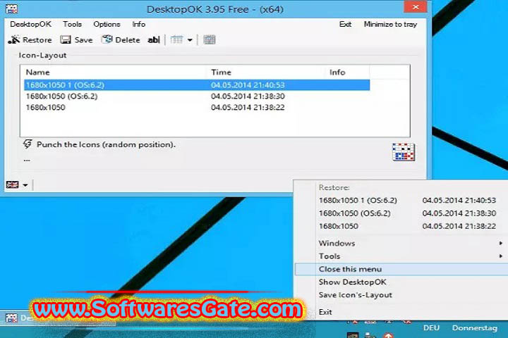 DesktopOK Installer (x64) (Software)