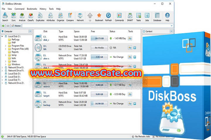 DiskBoss : Version 14.9.18 (x64) (Software)
