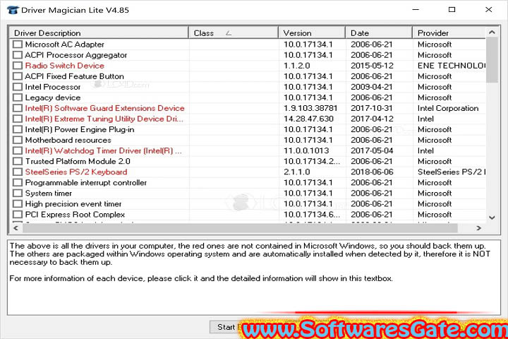 Driver Magician Lite : Version 5.6.0.0 (Software)