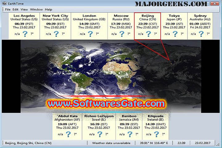 EarthTime : Version 6.26.13 (Software) EarthTime : Version 6.26.13 (Software)