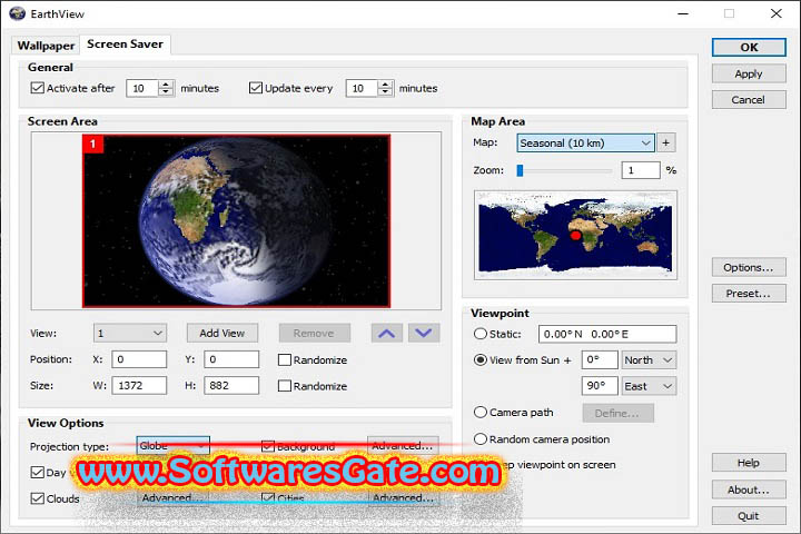 EarthView : Version 7.9.13 (Software) EarthView : Version 7.9.13 (Software)
