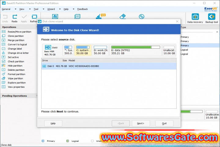 EaseUS Partition Master : Version18.8.0 Build 20240725 (Software)