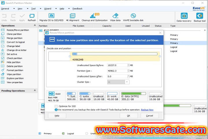 EaseUS Partition Master : Version18.8.0 Build 20240725 (Software)