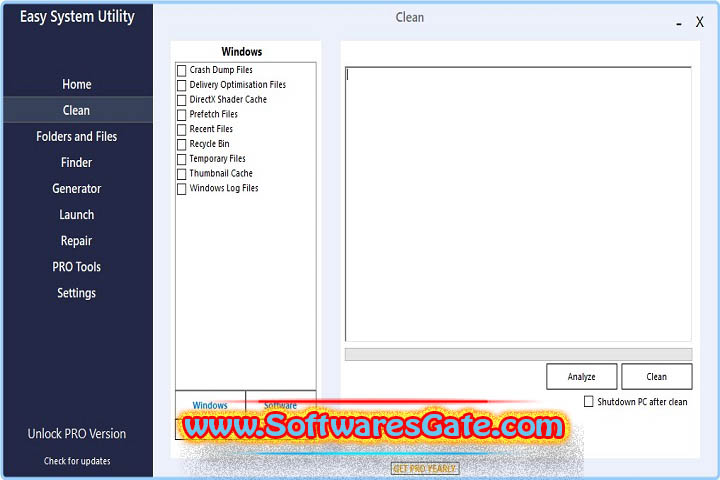 Easy System Utility : Version 1.0 (Software)