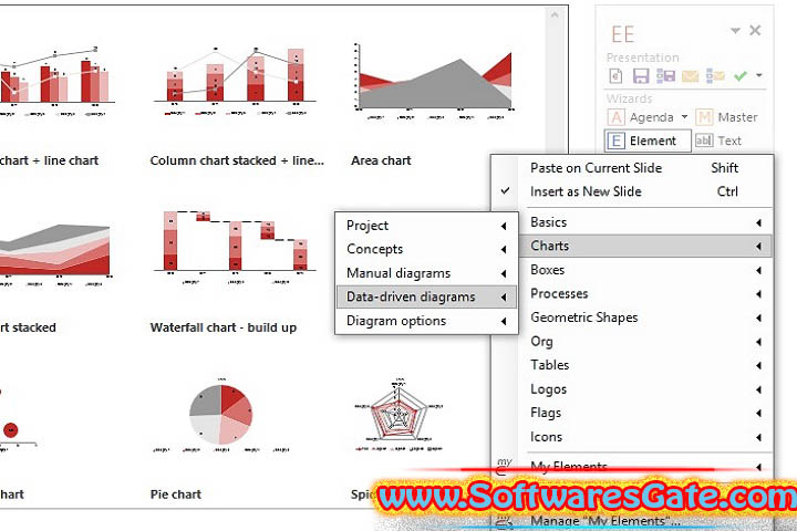 Efficient Elements for presentations : Version 4.3.1200.1 (Latest Software)