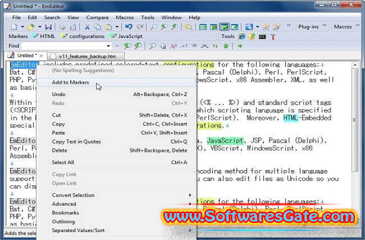 EmEditor : Version 24.3.2 (Software) EmEditor : Version 24.3.2 (Software)