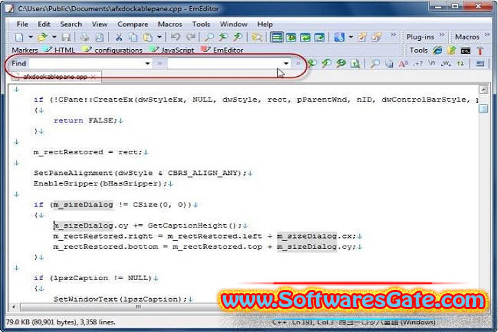 EmEditor : Version 24.3.2 (Software) EmEditor : Version 24.3.2 (Software)
