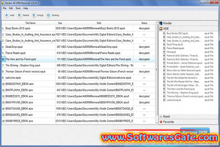 Epubor All DRM Removal : Version 1.0.22.261 (Software)