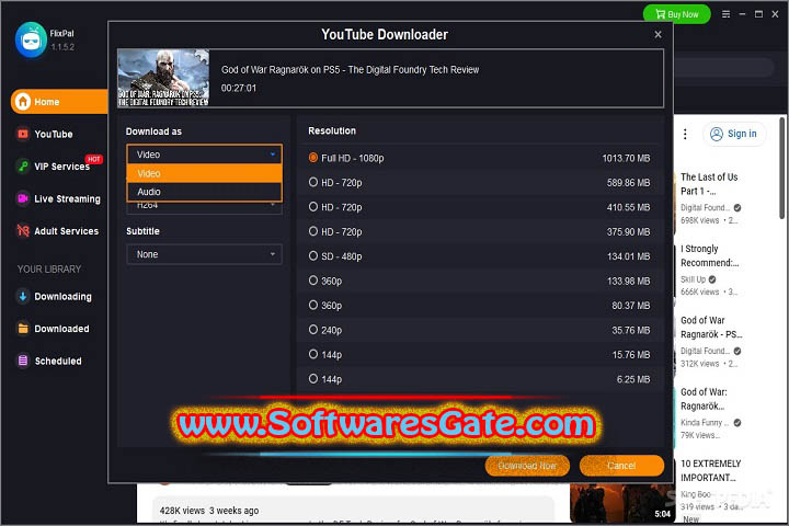 FlixPal : Version 1.2.3.1 (x64) (Software) FlixPal : Version 1.2.3.1 (x64) (Software)
