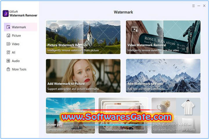 Gilisoft Watermark Remover : Version 8.0.0 (Software)
