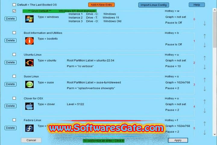 Grub2Win : Version 1.0 (Latest Software) Grub2Win : Version 1.0 (Latest Software)