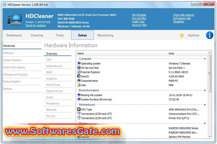 HD Cleaner : Version 1.0.0.4 (Latest Software) HD Cleaner : Version 1.0.0.4 (Latest Software)