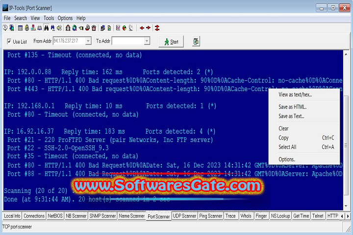 IP-Tools : Version 5.8.2.2174 (Latest Software) IP-Tools : Version 5.8.2.2174 (Latest Software)
