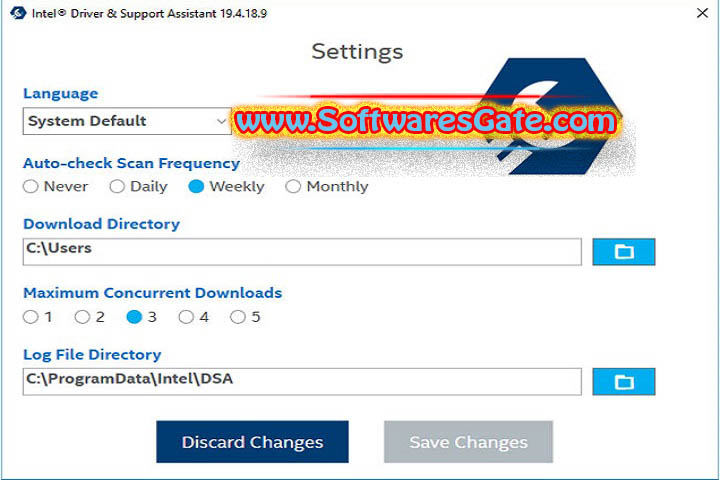 Intel Driver and Support Assistant : Version 24.4.32.8 (Software)
